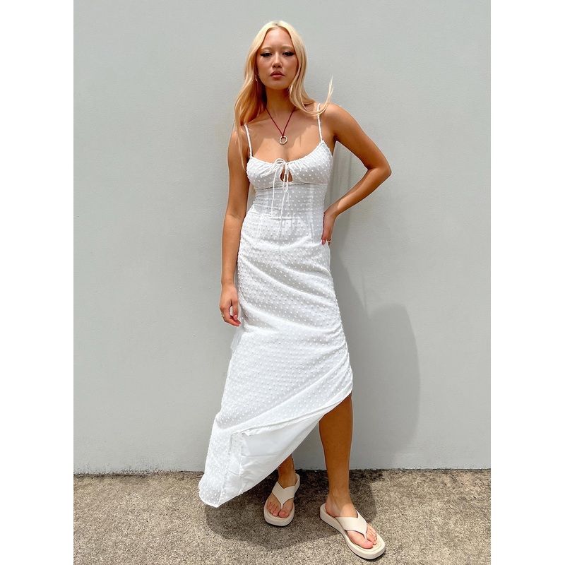 Tindari Maxi Dress White