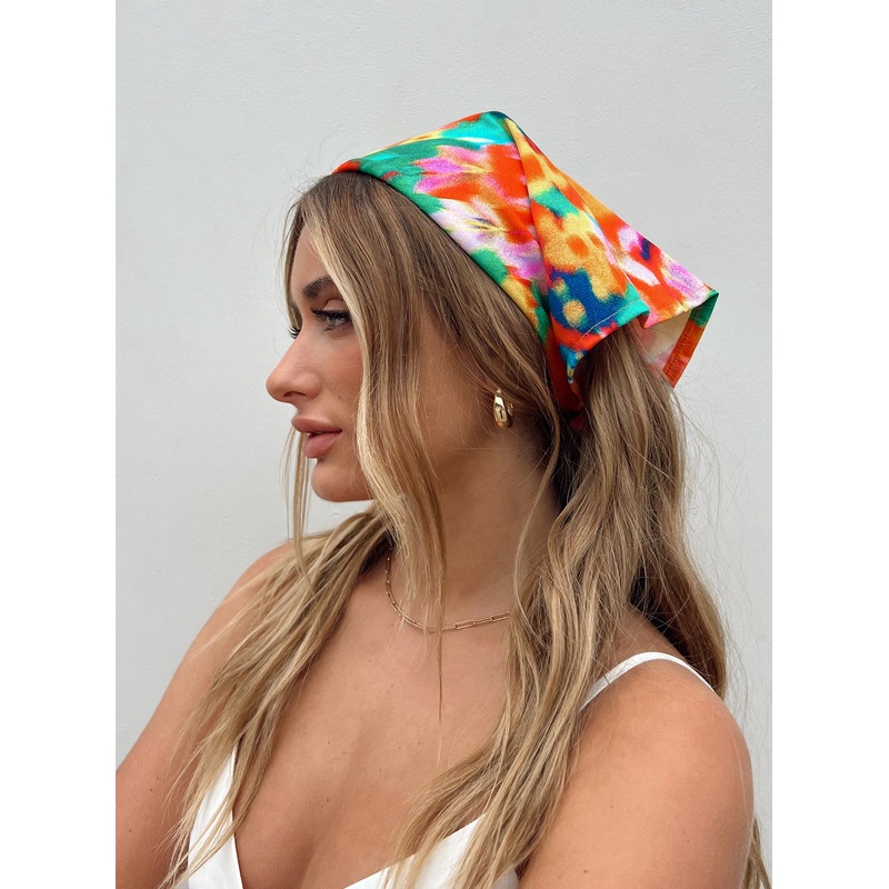 Avani Hair Scarf Floral Multi