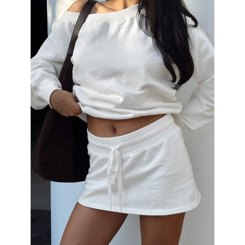 Rhodia Skort Washed White