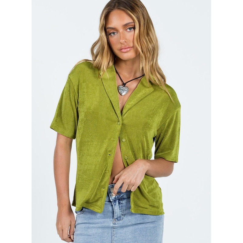 Misha Shirt Green
