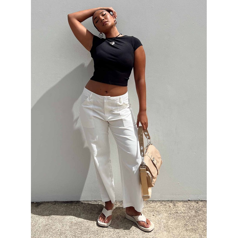 Bryant Pants White