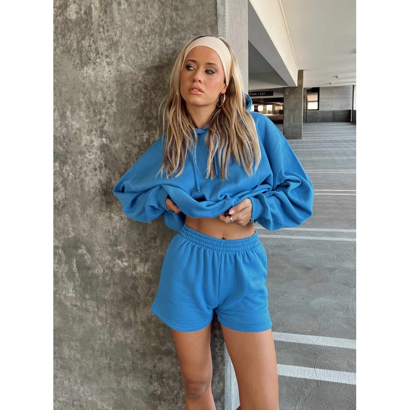 Cenzo Track Shorts Blue