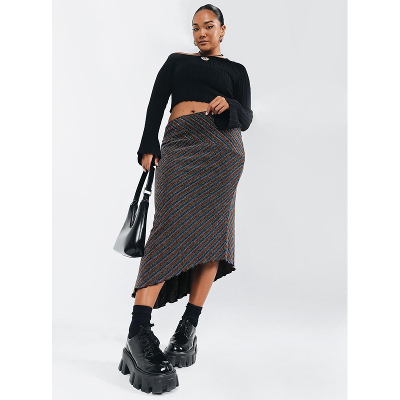 Giraldo Midi Skirt Multi