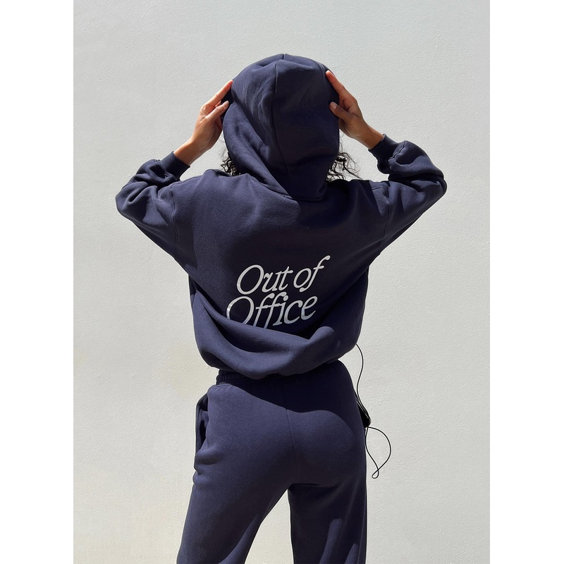 Out Of Office Hoodie Navy