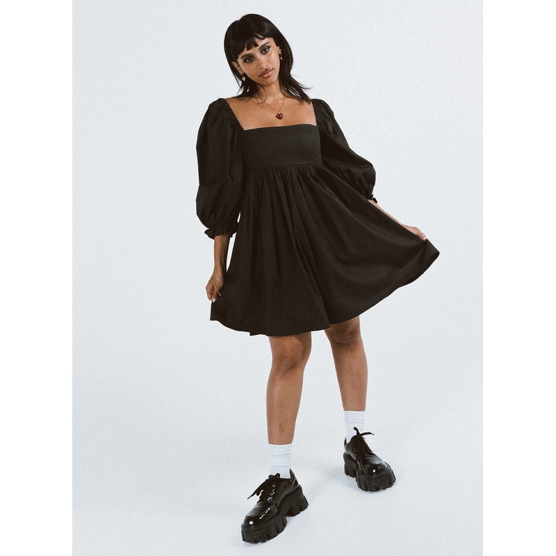 Bohen Mini Dress Black