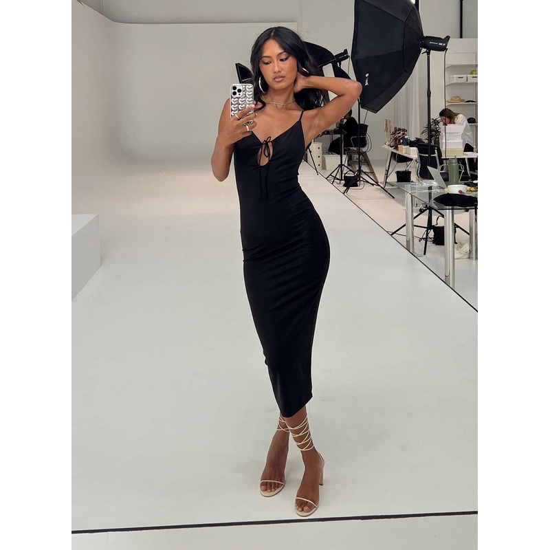Darbee Midi Dress Black