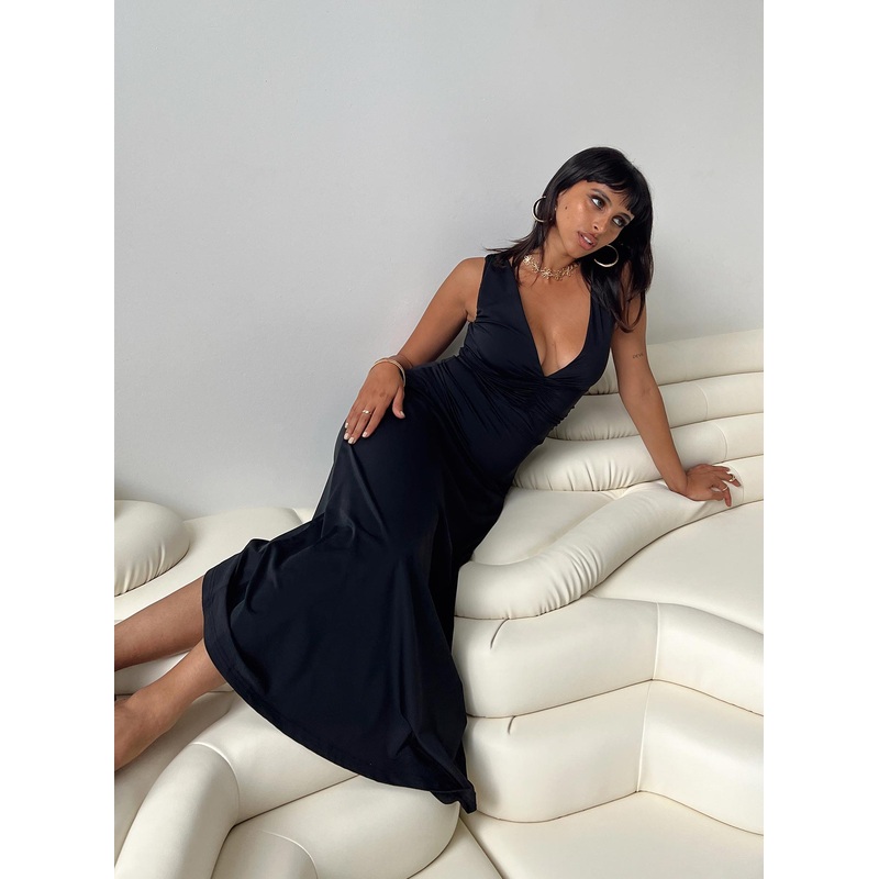 Ellia Maxi Dress Black