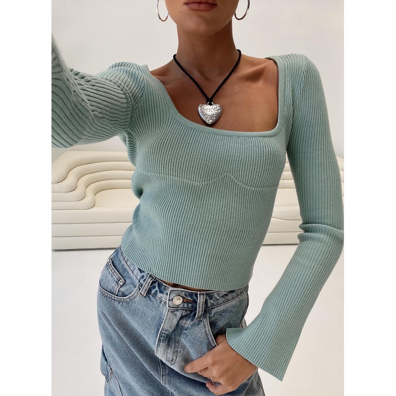 Unley Long Sleeve Top Blue
