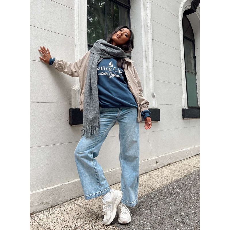 Brigid Jeans Mid Wash Denim