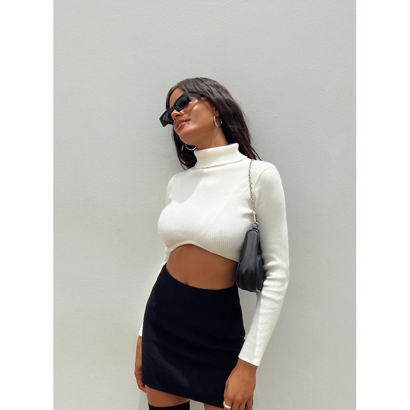 Caplick Long Sleeve Top Off White