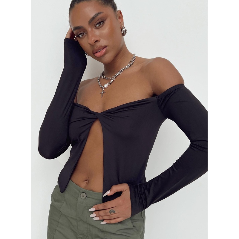 Lytton Top Black