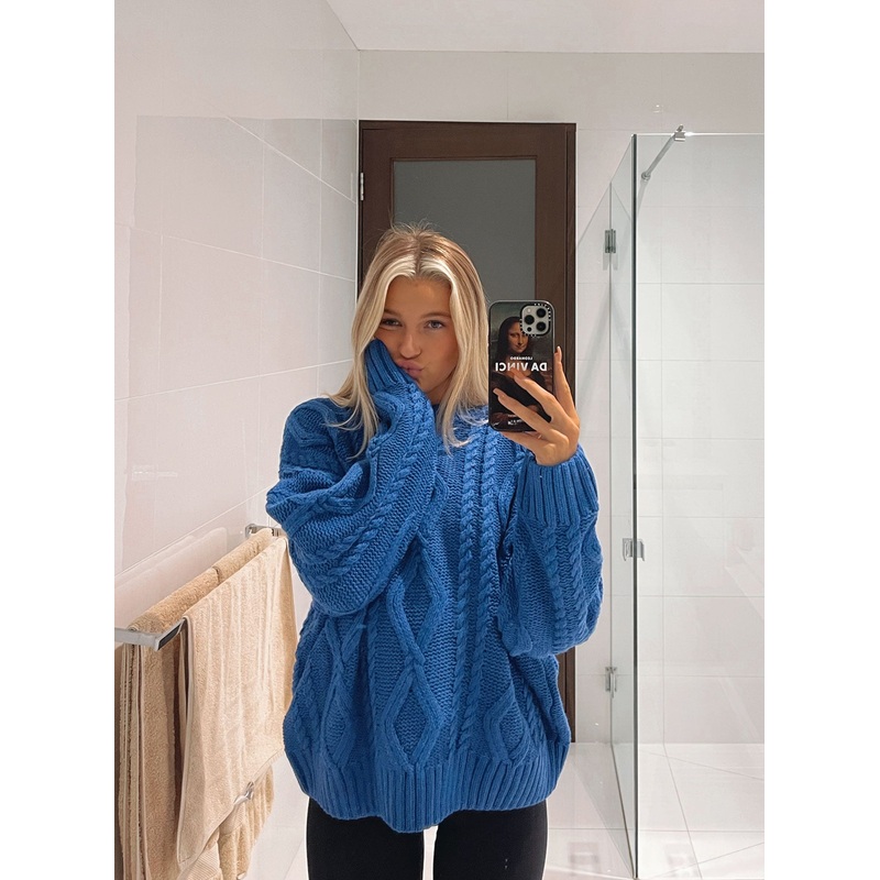 Anaya Oversized Sweater Monday Blues