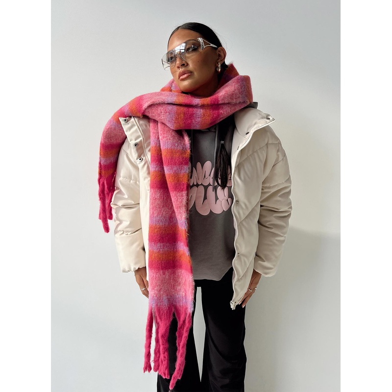 Cloud Scarf Pink