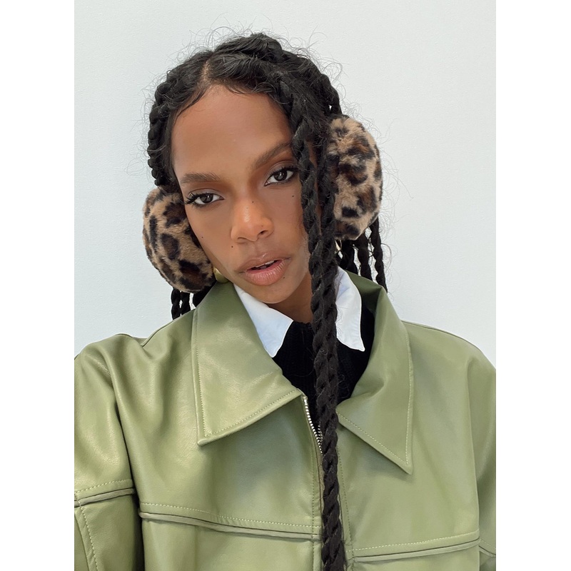Damelio Ear Muffs Leopard
