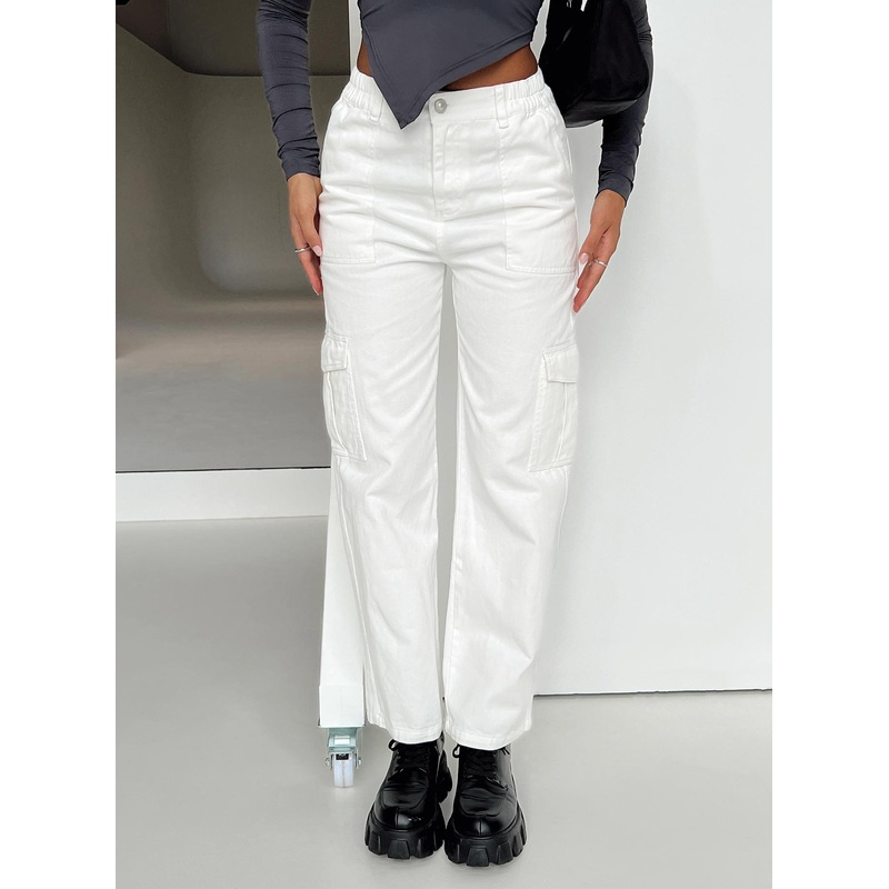 Pawley Cargo Pants White