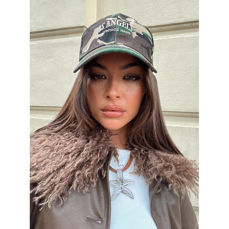 Vintage La Cap Camouflage
