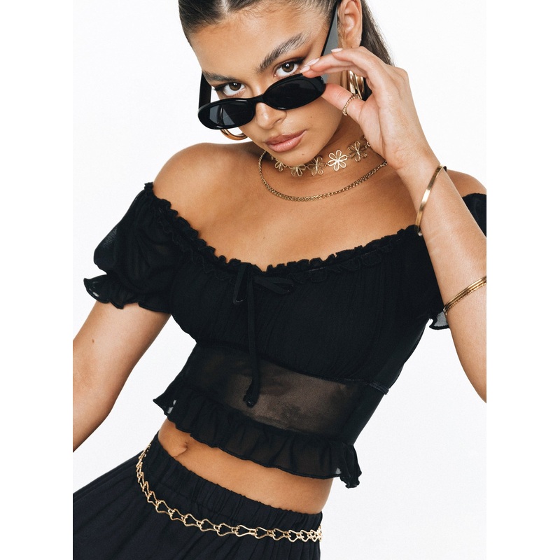 Chorsham Top Black