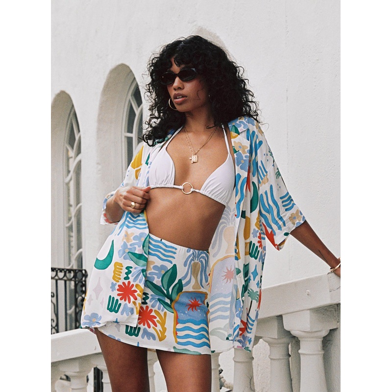 Caraliia Shirt Blue Multi
