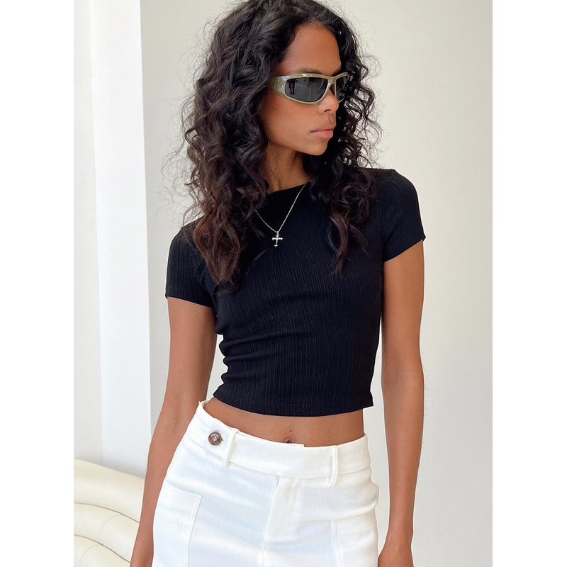 Latona Top Black