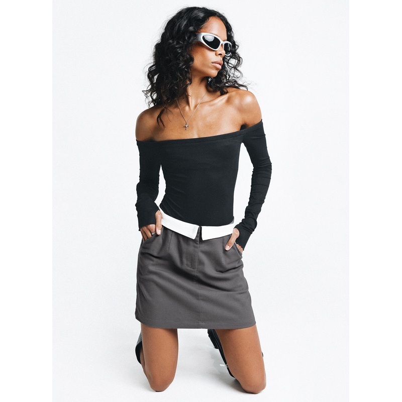 Malivanek Mini Skirt Grey