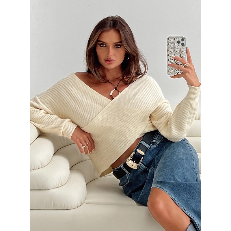 Ruiz Knit Jumper Cream