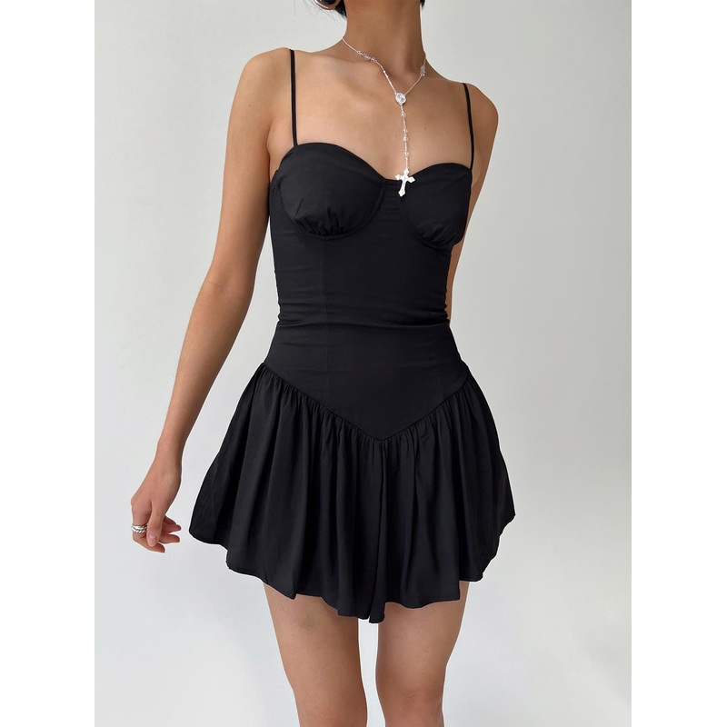 Camille Mini Dress Black