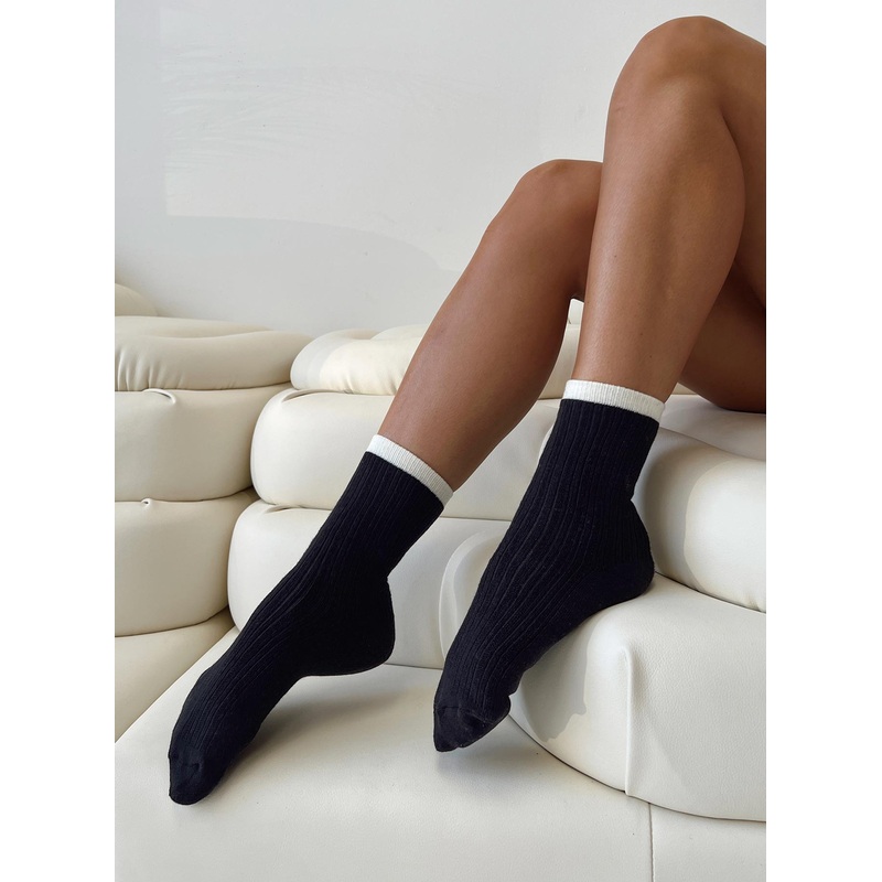 Teags Socks Black
