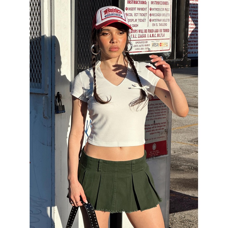 Allure 90’s Mini Skort Olive