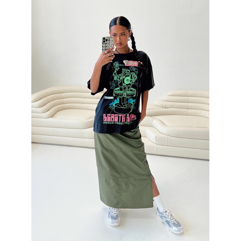 Beastie Boys World Tour Oversized Tee Black