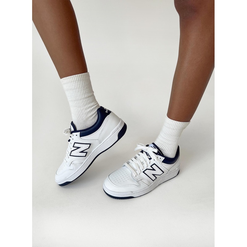 New Balance 480 White / Navy