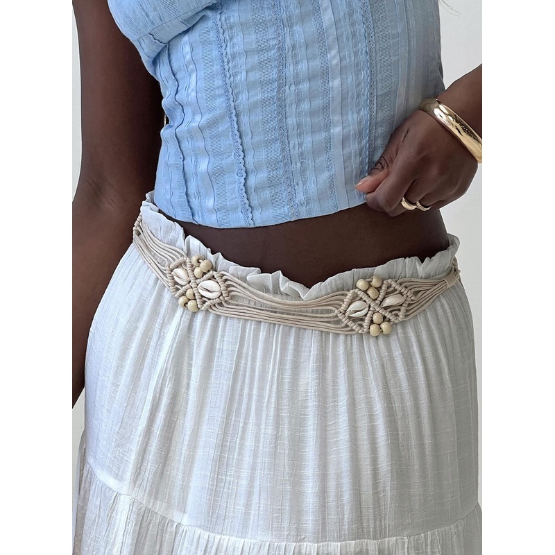 Hudgens Belt White