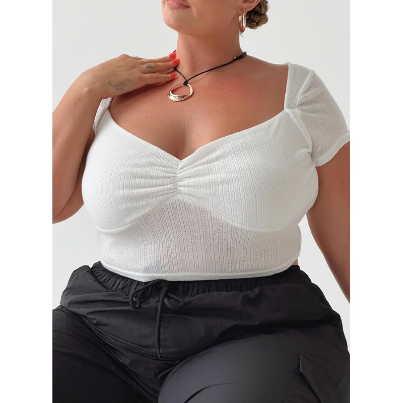 Kimura Top White Curve