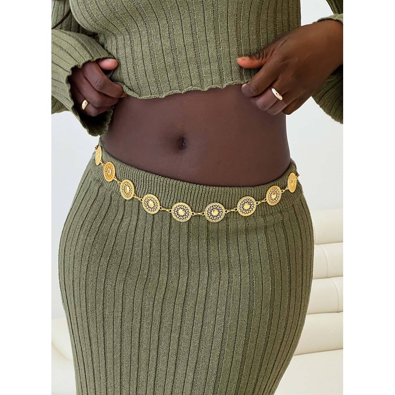 Laurz Chain Belt Gold