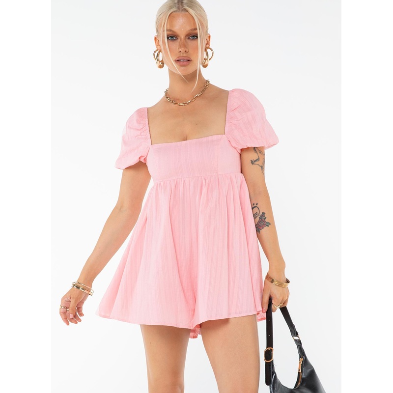 Terrara Playsuit Pink