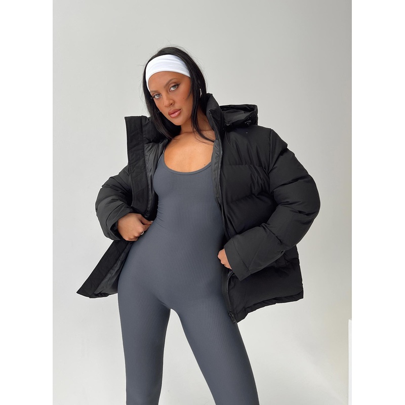 Dream Puff Technical Puffer Jacket Black