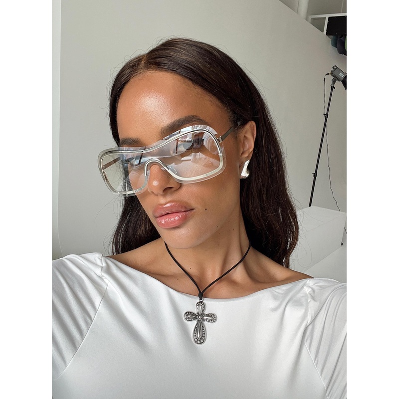 Dottey Sunglasses Clear