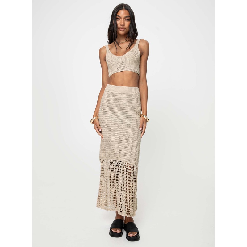 Sandie Knit Set Beige