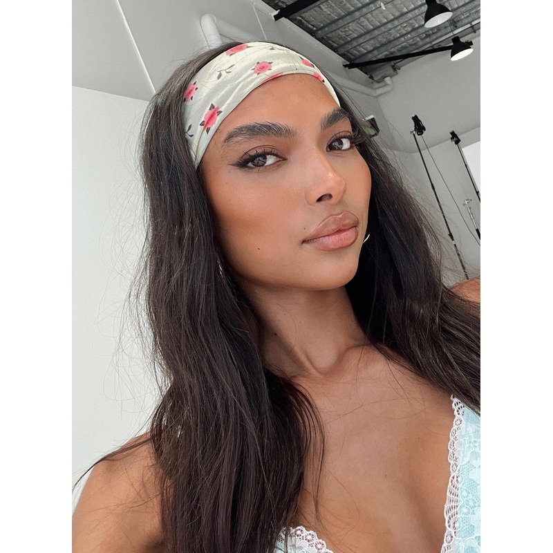 The Juney Headband Yellow Floral