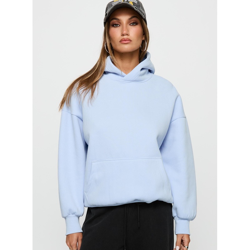 Unwind In Peace Hoodie Blue