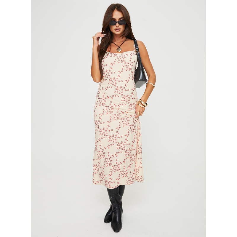 Brazen Maxi Dress Cream