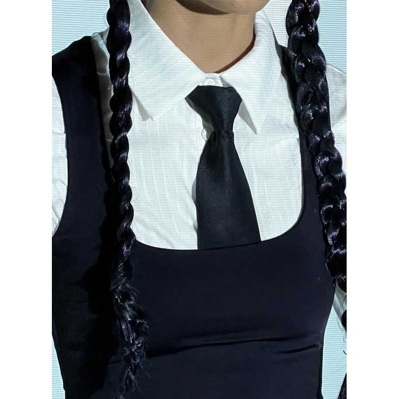 Eerie Neck Tie Black