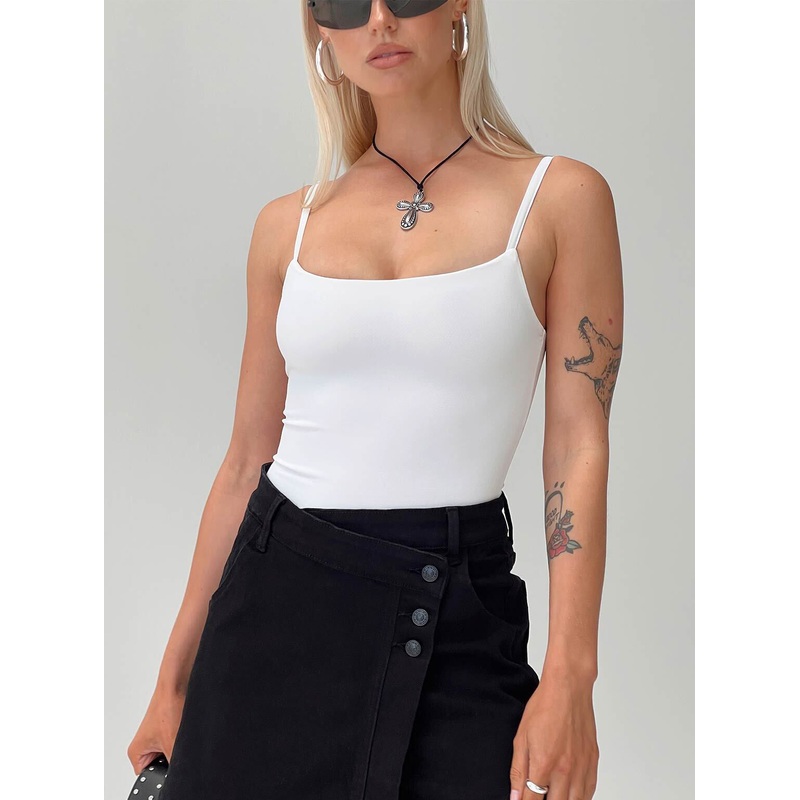 Off Stage Bodysuit White