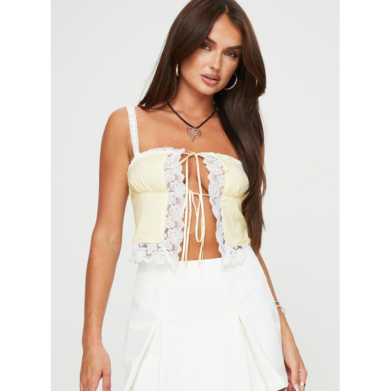 Vintage Lover Top Yellow