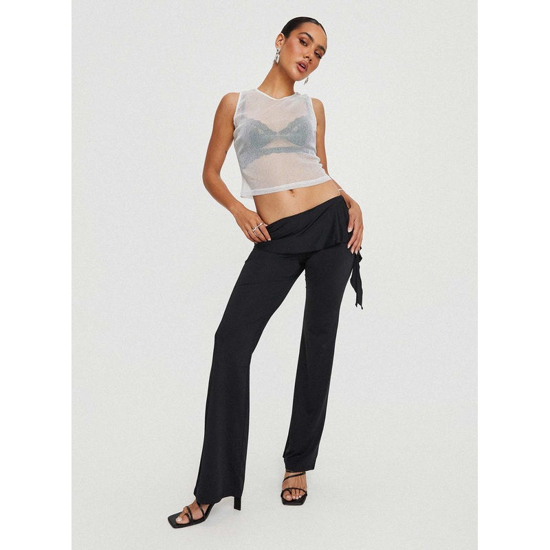 Power To Her Pants Black
