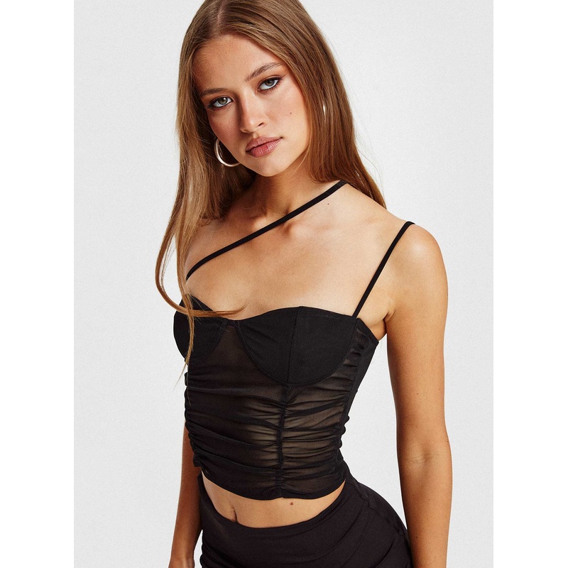 Stado Bustier Top Black