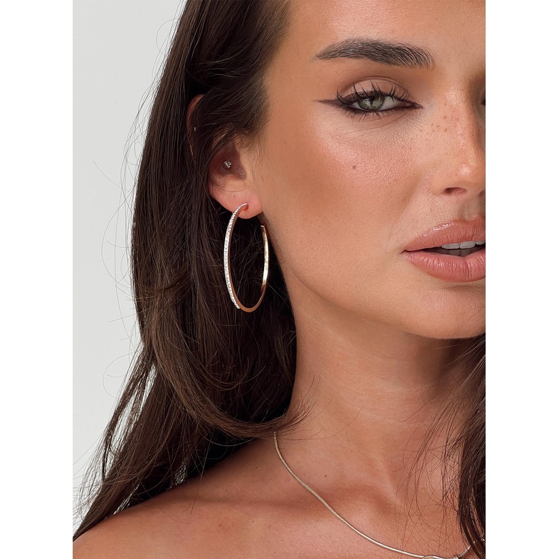 Bronn Hoop Earrings Gold