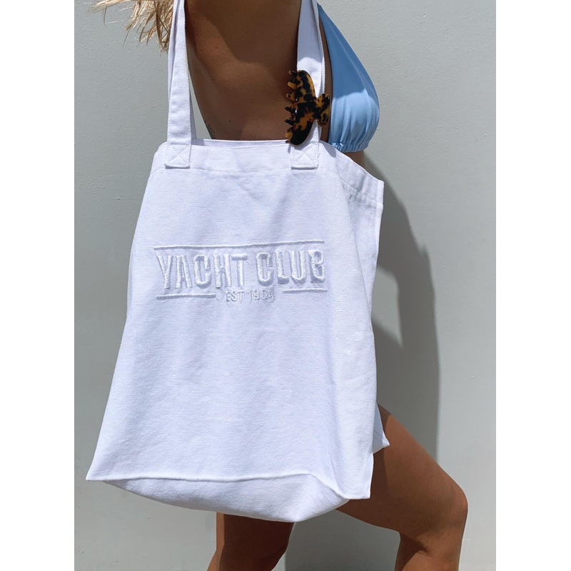 Yacht Club Canvas Tote