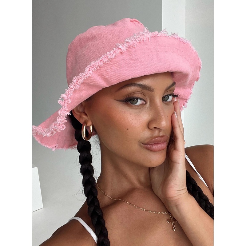 Juliette Bucket Hat Pink