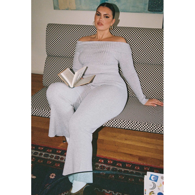 Westaway Pants Grey Curve