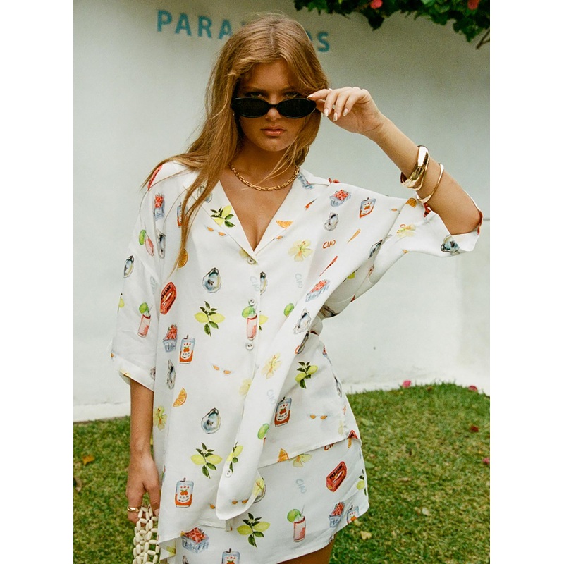 Caraliia Shirt White / Multi